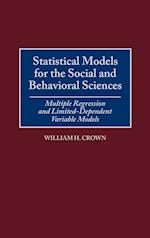 Statistical Models for the Social and Behavioral Sciences