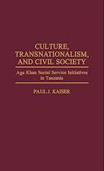 Culture, Transnationalism, and Civil Society