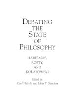 Debating the State of Philosophy