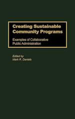 Creating Sustainable Community Programs