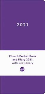 Church Pocket Book and Diary 2021 Purple