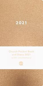 Church Pocket Book and Diary 2021 Bronze