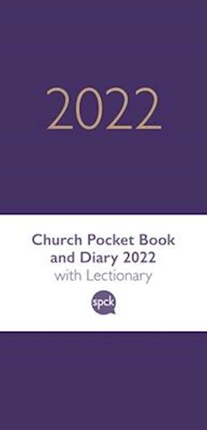 Church Pocket Book and Diary 2022 Soft-tone Purple