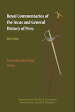 Royal Commentaries of the Incas and General History of Peru, Part One