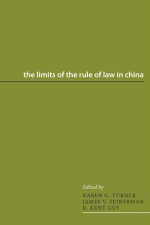 Limits of the Rule of Law in China