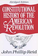 Constitutional History of the American Revolution