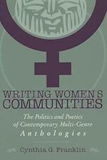 Writing Women's Communities