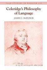 Coleridge's Philosophy of Language