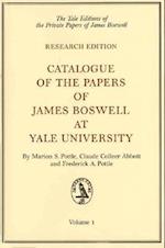 Catalogue of the Papers of James Boswell at Yale University