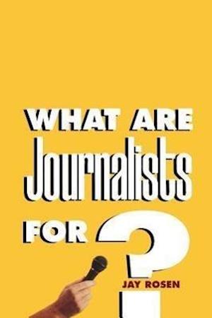 What Are Journalists For?