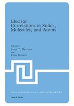 Electron Correlations in Solids, Molecules, and Atoms
