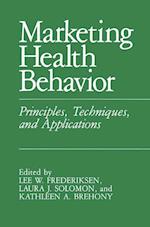 Marketing Health Behavior