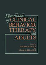 Handbook of Clinical Behavior Therapy with Adults