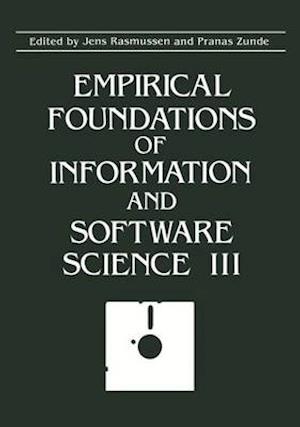 Empirical Foundations of Information and Software Science III