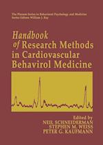 Handbook of Research Methods in Cardiovascular Behavioral Medicine