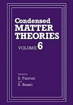 Condensed Matter Theories