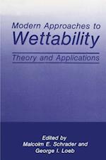 Modern Approaches to Wettability