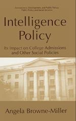 Intelligence Policy