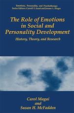 The Role of Emotions in Social and Personality Development