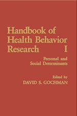 Handbook of Health Behavior Research I