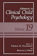 Advances in Clinical Child Psychology