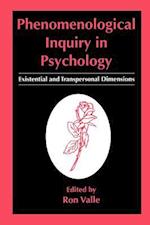 Phenomenological Inquiry in Psychology
