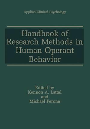 Handbook of Research Methods in Human Operant Behavior