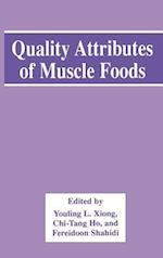 Quality Attributes of Muscle Foods