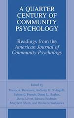 A Quarter Century of Community Psychology