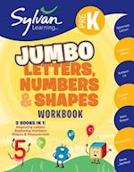 Pre-K Letters, Numbers & Shapes Jumbo Workbook