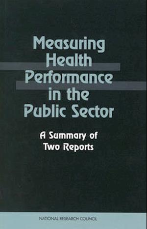 Measuring Health Performance in the Public Sector