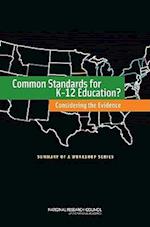 Common Standards for K-12 Education?