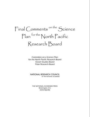 Final Comments on the Science Plan for the North Pacific Research Board