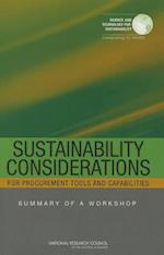 Sustainability Considerations for Procurement Tools and Capabilities