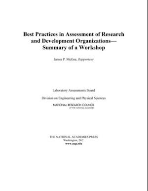 Best Practices in Assessment of Research and Development Organizations