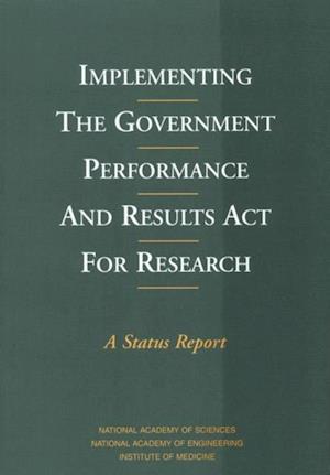 Implementing the Government Performance and Results Act for Research