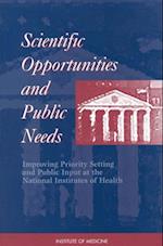 Scientific Opportunities and Public Needs