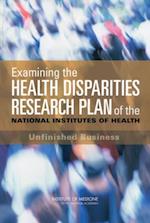 Examining the Health Disparities Research Plan of the National Institutes of Health