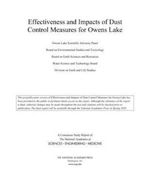 Effectiveness and Impacts of Dust Control Measures for Owens Lake