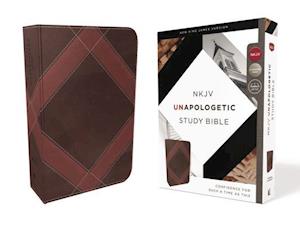 NKJV, Unapologetic Study Bible, Imitation Leather, Brown, Red Letter Edition