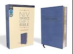 Niv, Premium Gift Bible, Leathersoft, Navy, Red Letter Edition, Comfort Print