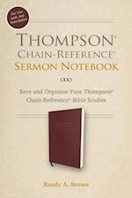 Thompson Chain-Reference Sermon Notebook