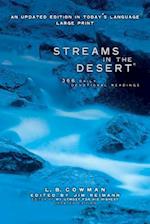 Streams in the Desert, Large Print