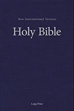 NIV, Pew and Worship Bible, Large Print, Hardcover, Blue