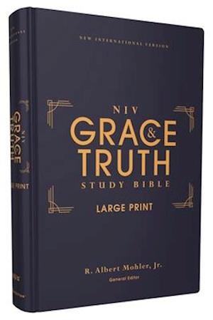 Niv, the Grace and Truth Study Bible, Large Print, Hardcover, Red Letter, Comfort Print