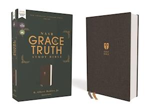 NASB, The Grace and Truth Study Bible (Trustworthy and Practical Insights), Cloth over Board, Gray, Red Letter, 1995 Text, Comfort Print