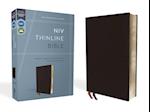 NIV, Thinline Bible, Bonded Leather, Black, Red Letter Edition