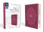 NIV, Holy Bible, Soft Touch Edition, Imitation Leather, Pink, Comfort Print