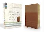 NIV, Biblical Theology Study Bible, Imitation Leather, Tan/Brown, Comfort Print