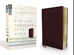 NIV, Biblical Theology Study Bible, Bonded Leather, Burgundy, Comfort Print